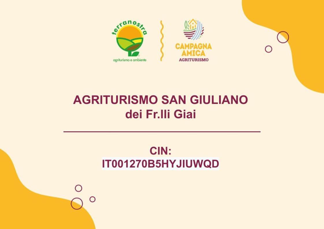 סוסה Agriturismo San Giuliano Dei Fratelli Giai מראה חיצוני תמונה